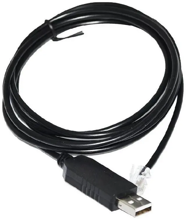 Main image of FTDI FT232RL CHIP USB TO RS232 RJ11 RJ9 4P4C PLUG CELESTRON NEXSTAR+ SERIAL UPGRADE CABLE, PC CONTROL NEXSTAR KABLE MODEL 93920 
5M Length