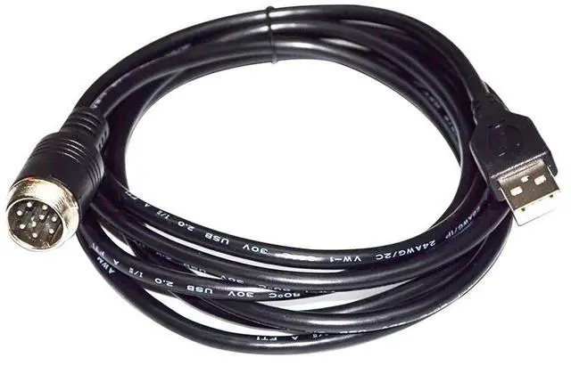 Main image of USB 2.0 TO 9-PIN 9DIN DIN-USB CABLE FOR THRUSTMASTER TH8A PARTNER TSSH MOD + HANDBRAKE DATA CABLE COMPUTER CONNECTION DATA KABLE 2M Length(2M Length)