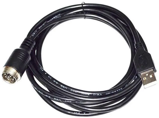 Alt view image 3 of 6 - USB 2.0 TO 9-PIN 9DIN DIN-USB CABLE FOR THRUSTMASTER TH8A PARTNER TSSH MOD + HANDBRAKE DATA CABLE COMPUTER CONNECTION DATA KABLE 2M Length(2M Length)