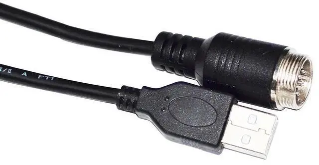 Alt view image 6 of 6 - USB 2.0 TO 9-PIN 9DIN DIN-USB CABLE FOR THRUSTMASTER TH8A PARTNER TSSH MOD + HANDBRAKE DATA CABLE COMPUTER CONNECTION DATA KABLE 2M Length(2M Length)