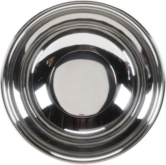 Alt view image 4 of 7 - Vollrath Round Economy Mixing Bowl Silver, 8 qt., 13-1/2" Diameter x 5" Depth, Stainless Steel | 1/Each