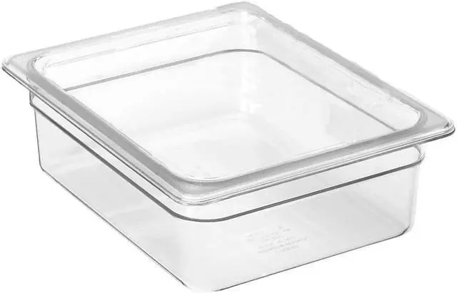 Alt view image 3 of 6 - Cambro 20-7/8" x 12-3/4" x 4" 13.7 Qt. Polycarbonate Food Pan CA14CW135