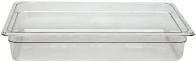 Alt view image 5 of 6 - Cambro 20-7/8" x 12-3/4" x 4" 13.7 Qt. Polycarbonate Food Pan CA14CW135