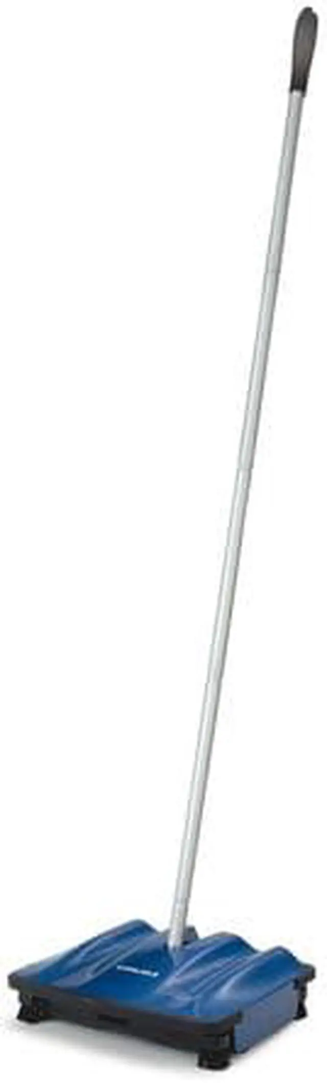 Alt view image 2 of 4 - Carlisle Duo-Sweeper Brushless ABS Plastic Multi-Surface Floor Sweeper Blue, 9.25" Length x 9.65" Width x 2.76" Height | 1/Each
