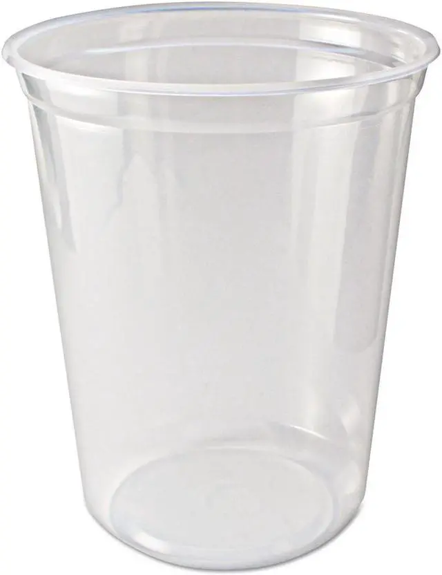 Alt view image 5 of 7 - Fabri-Kal 9505104 Microwavable Deli Containers, 32 Oz, Clear, 500/Carton