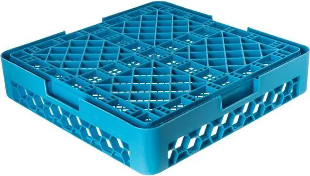 Alt view image 5 of 7 - carlisle rf14 carlisle blue color, polypropylene opticlean combination/flatware rack