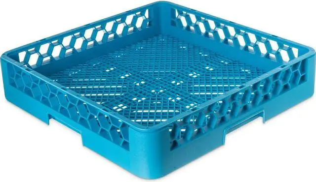 Alt view image 2 of 7 - carlisle rf14 carlisle blue color, polypropylene opticlean combination/flatware rack