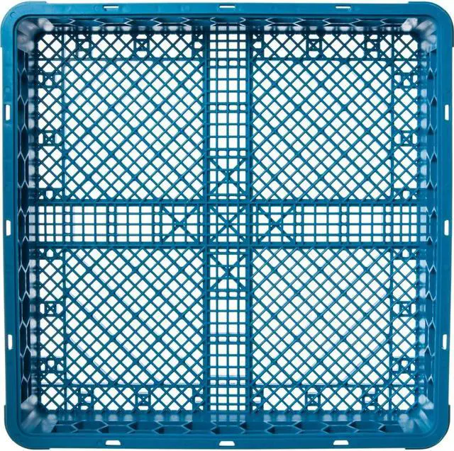 Alt view image 4 of 7 - carlisle rf14 carlisle blue color, polypropylene opticlean combination/flatware rack
