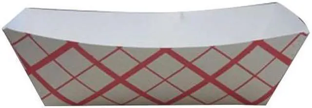 Main image of Southern Champion Southland Kraft Board Food Tray Red, White, 5 lb., 8.5" Length x 5.75" Width | 500/Case