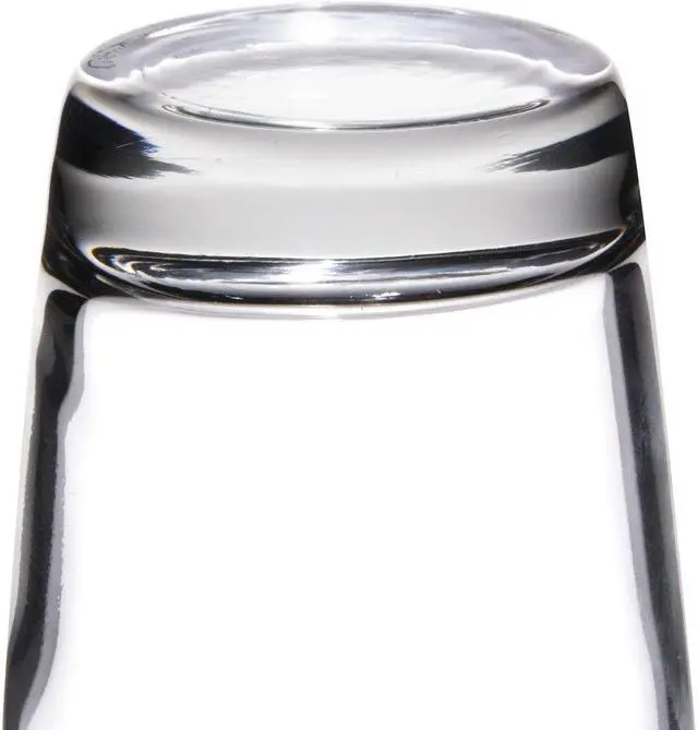 Alt view image 2 of 2 - Cardinal Beverage Fully-Tempered Glass Clear, 12.5 oz., 2.875" Top Diameter x 2" Bottom Diameter x 5.687" Height | 3 Dozen/Pack