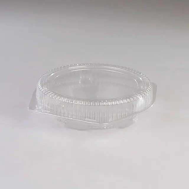 Main image of DFI 9" HIgh Dome Pie Container with Hinged Lid LBH-921 Clear | 100/Case