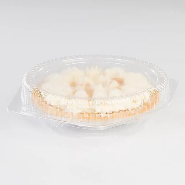 Alt view image 2 of 6 - DFI 9" HIgh Dome Pie Container with Hinged Lid LBH-921 Clear | 100/Case