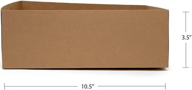 Alt view image 4 of 4 - Southern Champion Kraft Board Take Out Food Tray, 10" Length x 10" Width | 200/Case