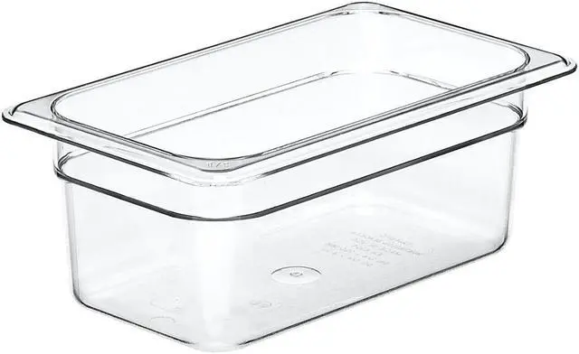 Alt view image 2 of 6 - CAMBRO CA16CW135 Food Pan,Full Size, Clear,PK6