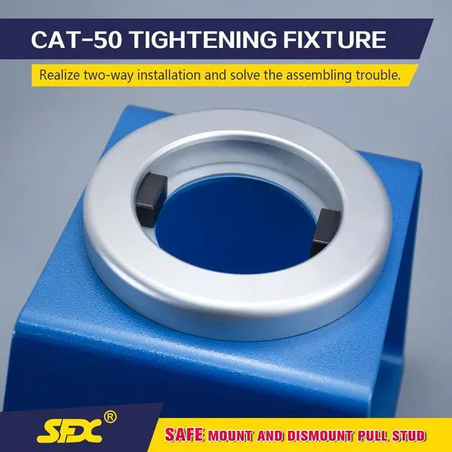 Alt view image 3 of 3 - CAT50/SK50/JT50 CNC Tool Holder Locking Seat CAT50 Holder Tightening Fixture New