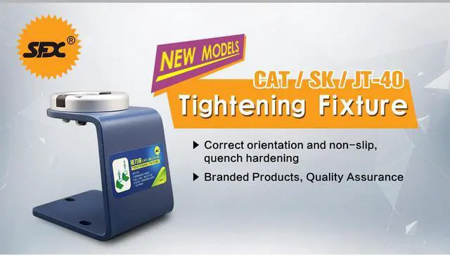 Alt view image 3 of 4 - Aluminum CAT40/SK40/JT40  Universal CNC Tighten CAT40/SK40/JT40 Tool Holder Tightening Fixture Clamp US Stock