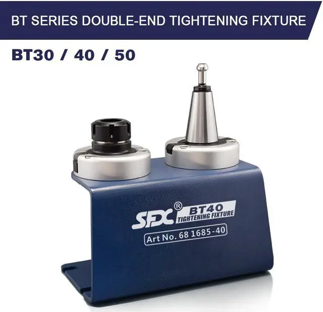 Main image of US Stock BT40 Double End Tool Holder Tightening Fixture CNC Accessory Tool Lock Seat