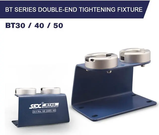 Alt view image 3 of 3 - US Stock BT40 Double End Tool Holder Tightening Fixture CNC Accessory Tool Lock Seat