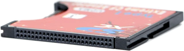 Alt view image 2 of 3 - QUMOX SD SDHC SDXC to CF Compact Flash Memory Card Adapter Reader Type 1 Supports WiFi Card