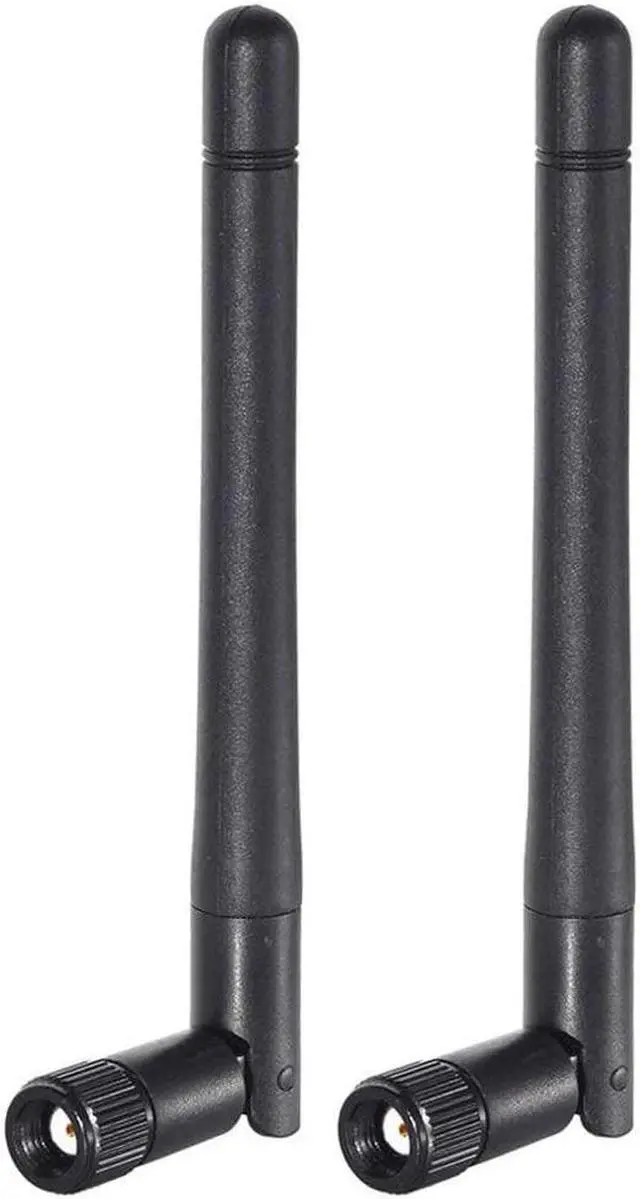 Main image of Bingfu Dual Band WiFi 2.4GHz 5GHz 5.8GHz 3dBi MIMO RP-SMA Male Antenna (2-Pack) for WiFi Router Wireless Network Card USB Adapter Security IP Camera Video Surveillance Monitor