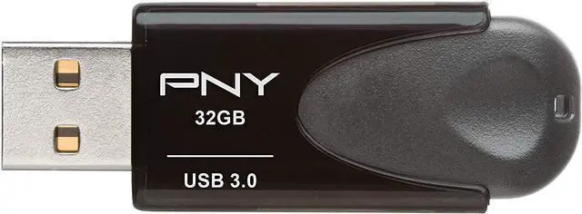 Alt view image 15 of 20 - PNY - Elite Turbo Attache 4 32GB USB 3.0 Type A Flash Drive - Black