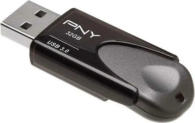 Alt view image 16 of 20 - PNY - Elite Turbo Attache 4 32GB USB 3.0 Type A Flash Drive - Black