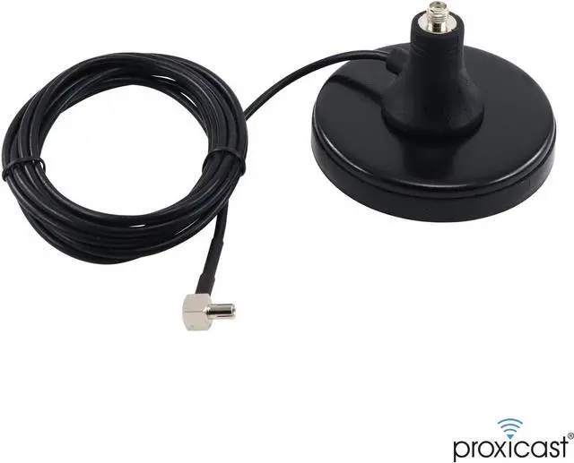 Main image of Proxicast 8 dBi High Gain External Magnetic Antenna Compatible with AT&T Nighthawk USB800 Velocity Verizon Jetpack 8800L 7730L & Others 4G / LTE routers & modems with TS9 connectors