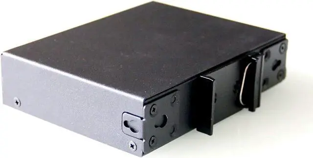 Alt view image 6 of 7 - WIWAV WDH-5GT-POE 10/100/1000Mbps Unmanaged 5-Port PoE Industrial Ethernet Switches with DIN Rail/Wall-Mount (Fanless-30??~75??)