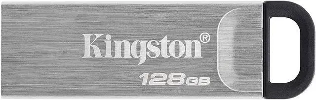 Main image of Kingston Datatraveler Kyson 128Gb Usb 3.2 Metal Flash Drive Dtkn/128Gb