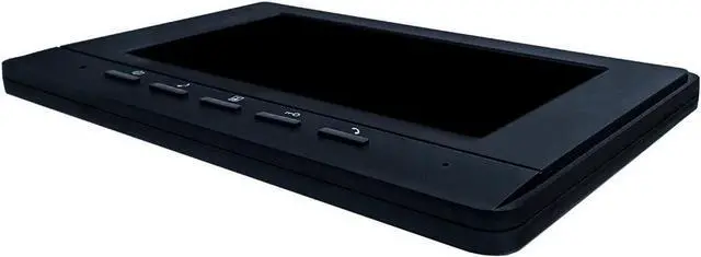 Alt view image 6 of 7 - Video Intercom System, 7 Inches Video Doorbell Door Phone System, Wired Video Door Phone HD Camera Kits Dual-Way Intercom for Villa House Office Apartment 1-IR Camera 2-LCD Color Monitor