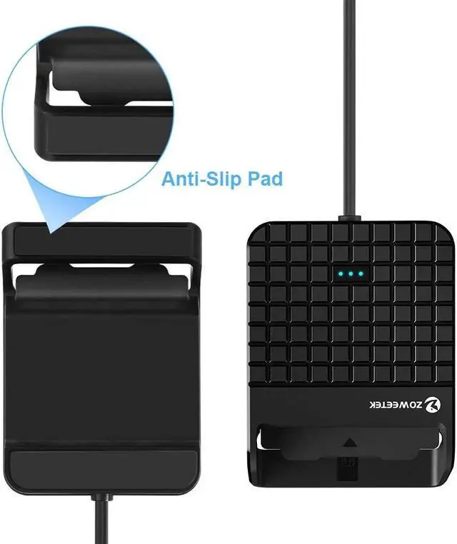Alt view image 6 of 7 - Recbot CAC Reader Smart Card Reader Military CAC Card Reader Compatible with Windows, Mac, MacBook Pro, Chromebook