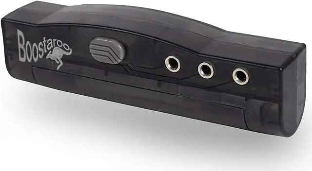 Alt view image 2 of 6 - Upbeat Audio T613-BNC Boostaroo for All Audio Application Increases Audio Output of PCs, MP3s, Laptops, DVD Players & More Long Battery Life & Great Sound Quality