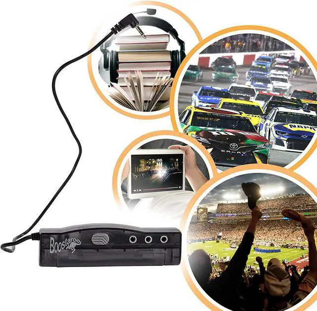 Alt view image 4 of 6 - Upbeat Audio T613-BNC Boostaroo for All Audio Application Increases Audio Output of PCs, MP3s, Laptops, DVD Players & More Long Battery Life & Great Sound Quality