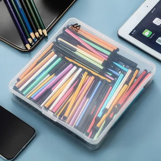 Alt view image 7 of 7 - 120 Pieces Stylus Pen Universal Capacitive Stylus Slim Digital Pen Compatible with iPad iPhone  Tablet Most Devices with Capacitive Touch Screen 12 Colors