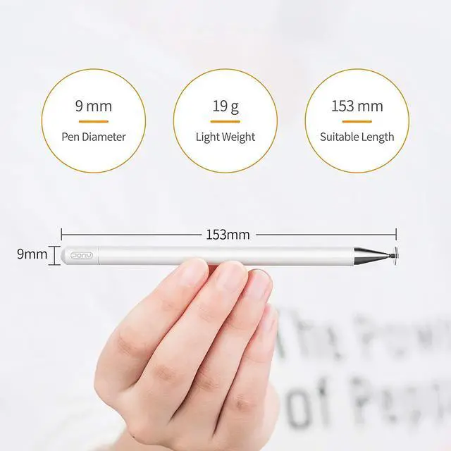 Alt view image 5 of 7 - Stylus Pens for iPad Pencil Capacitive Pen High Sensitivity & Fine Point Magnetism Cover Cap Universal for /iPhone/Ipad Pro/Mini/Air/Android//Surface and Other Touch Screens