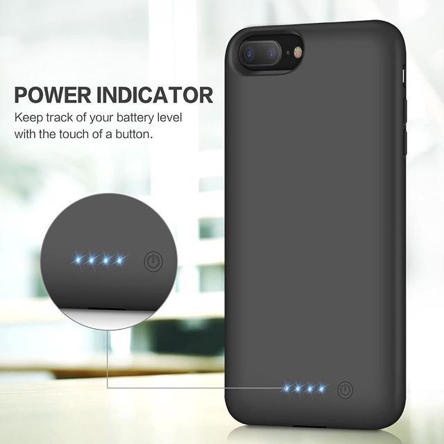 Battery Case for iPhone 8plus/7plus/6 Plus/6s Plus, 8500mAh