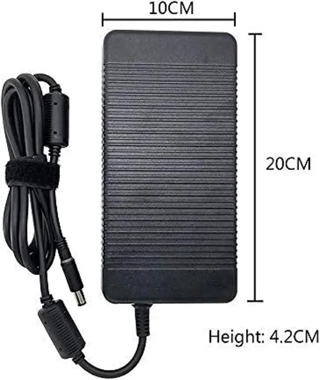 Alt view image 3 of 7 - 330W Charger 19.5V 16.9A 7.45.0mm ADP-330AB D Laptop Adapter Compatible with Dell Alienware M18X R1 R2 R3 17 R1 R4 R5 X51 R2 R3 Y90RR Laptop Charger Power Supply Cord