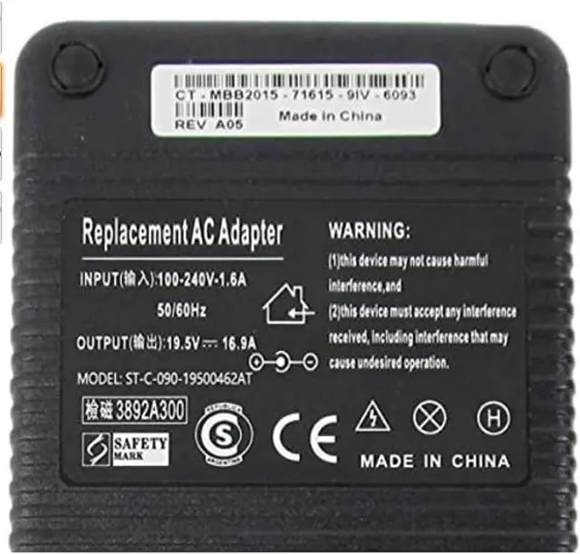 Alt view image 4 of 7 - 330W Charger 19.5V 16.9A 7.45.0mm ADP-330AB D Laptop Adapter Compatible with Dell Alienware M18X R1 R2 R3 17 R1 R4 R5 X51 R2 R3 Y90RR Laptop Charger Power Supply Cord