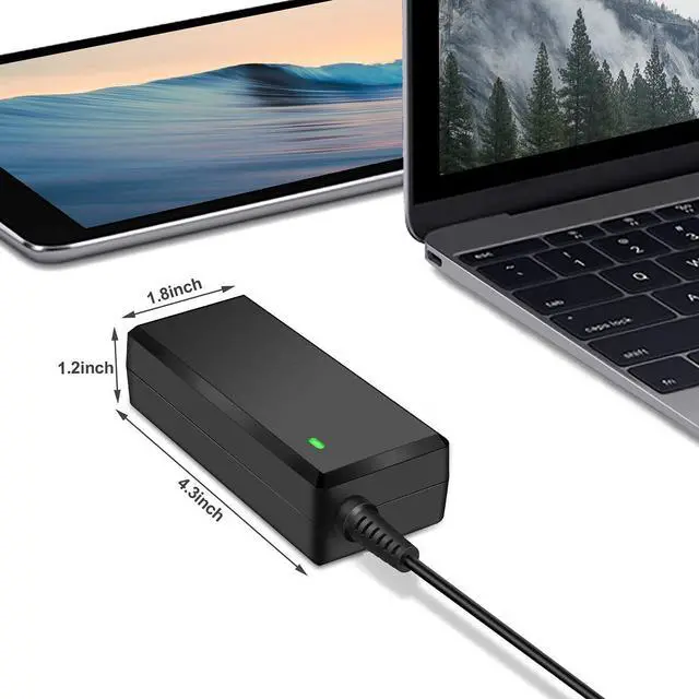 Alt view image 6 of 7 - for LG Gram Laptop Charger 19V Charger for LG Gram 13.3" 14" 15" 17" Series 13Z950 13Z980 14Z980 15Z980 13Z970 13Z940 13Z975 14Z950 14Z970 15Z960 15Z970 15Z975 17Z990 LG Gram Laptop Power Supply Cord
