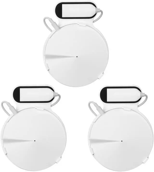 Main image of Outlet Mount for TP-Link Deco M5 Mesh WiFi Router, Space-Saving Wall Mount with Cord Management Function (No-Drill, 3 Pack)