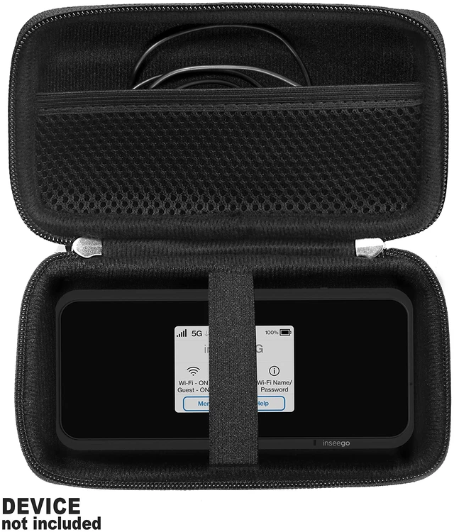 Alt view image 4 of 6 - Case for Inseego MiFi X Pro M3000, MiFi M2100, M2000 Hotspot, Verizon Wireless Jetpack 8800L 4G LTE