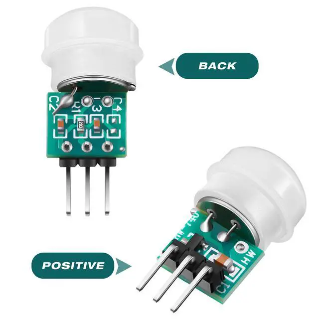Alt view image 2 of 6 - 10 Pieces Am312 Pir Sensor Mini Pir Motion Sensor Infrared Human Body Pyroelectric Infrared Motion Module 2.7v to 12v