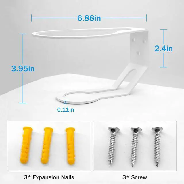 Alt view image 5 of 7 - Metal Wall Mount Compatible with Ubiquiti UniFi Dream Machine UDR7 & UDM-US | Heavy-Duty Router Bracket with Ventilated Design and Easy Cable Access