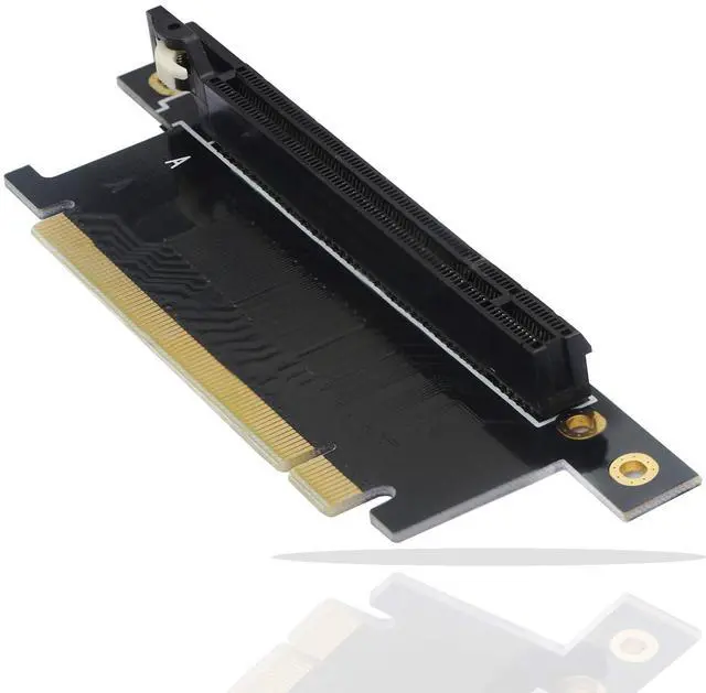 Main image of BUCIER Pci-E 16x Riser Card,PCI Express 3.0 16X Extension Cable 90 Degree High Speed Riser Card