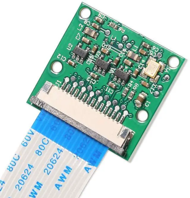 Alt view image 3 of 7 - Raspberry Pi Mini Camera Video Module 5 Megapixels 1080p Sensor OV5647 Webcam for Raspberry Pi Model A/B/A+/B+, Pi 2B and Raspberry Pi 3B, Pi 3 B+, Raspberry Pi 4 B