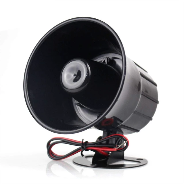 Alt view image 2 of 6 - Security DC12V 15W Siren Horn Alarm for Alarm System (Pack of 2)