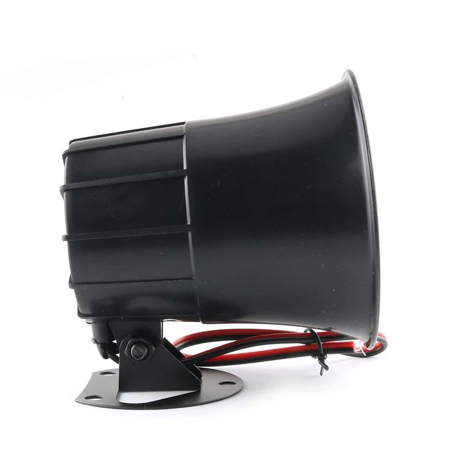 Alt view image 6 of 6 - Security DC12V 15W Siren Horn Alarm for Alarm System (Pack of 2)