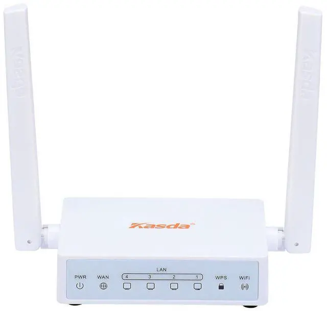 Alt view image 10 of 10 - Kasda KW5515 11N 300M WiFi Router w/ 2x External 3dBi Antennas
