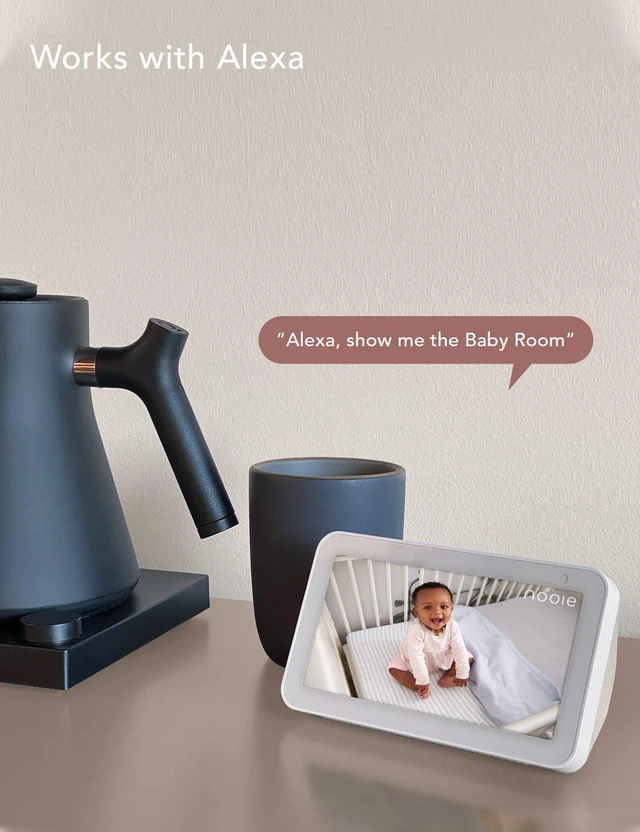 Alt view image 4 of 7 - 2K 360° WiFi Baby/Pet Monitor, Indoor Home Security Cameras 2 Pack | 2.4G/5G WiFi, Motion Tracking, Two Way Audio&Sound Detection, Night Vision, Cloud&SD Card Storage with APP for Baby/Pet/Nanny