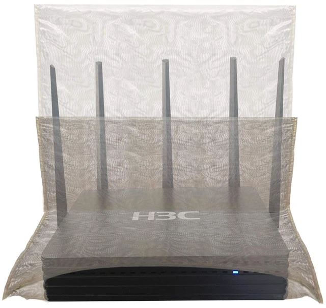 Main image of EMF Protection WiFi Router Cover, Radiation Shielding Faraday Cage for Router, 99.999% Blocking, 13.8"x15.7"